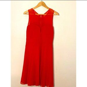 Guess Red A-Line Dress